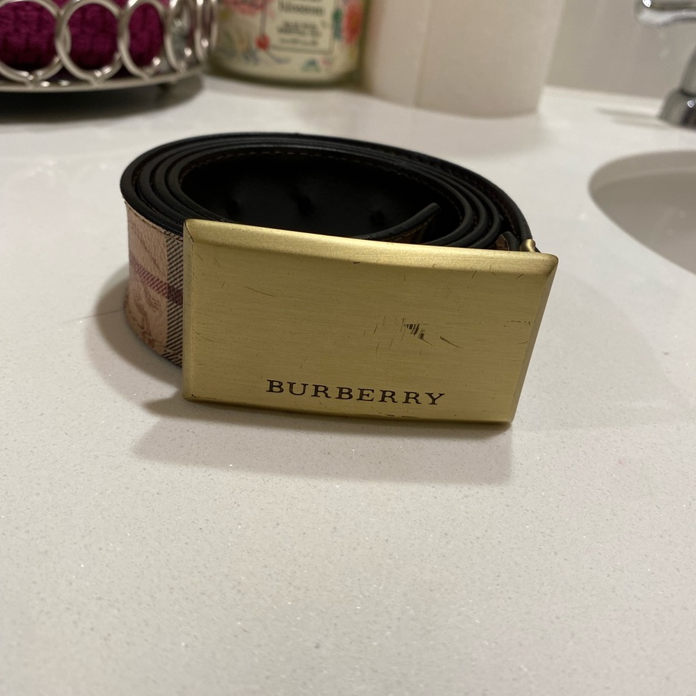 Burberry Belt Size